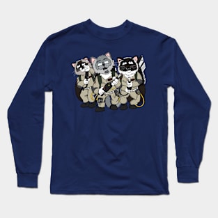 Ghostscratchers - Who you gonna caterwaul? Long Sleeve T-Shirt